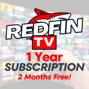 1 year IPTV subscription with 2 months free